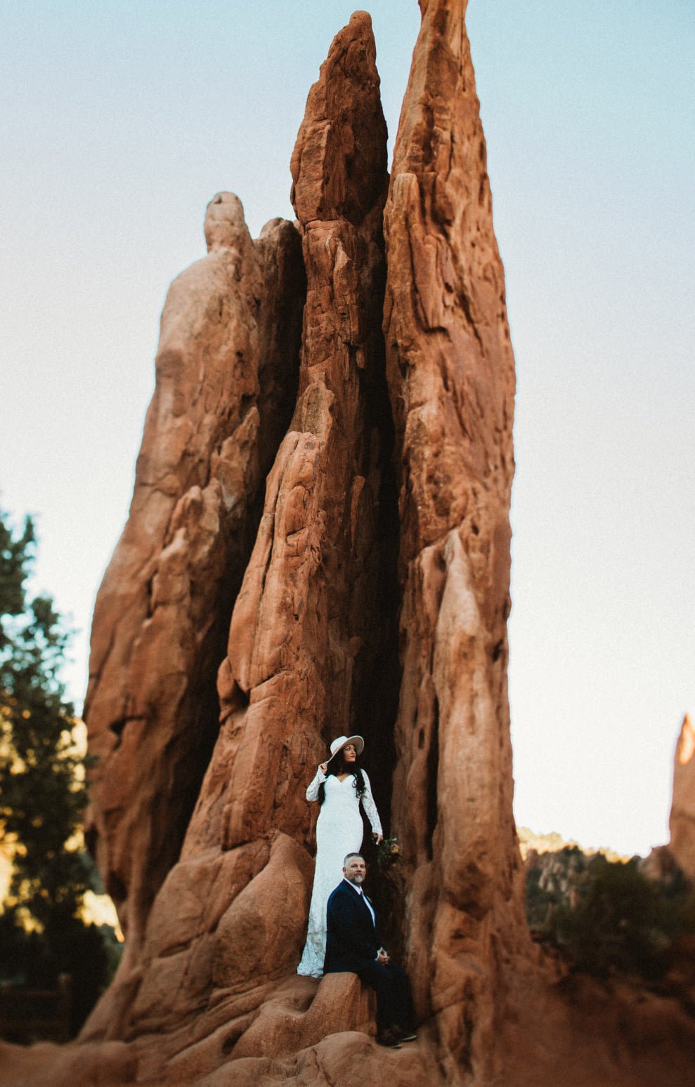 garden of the gods sandstone elopement