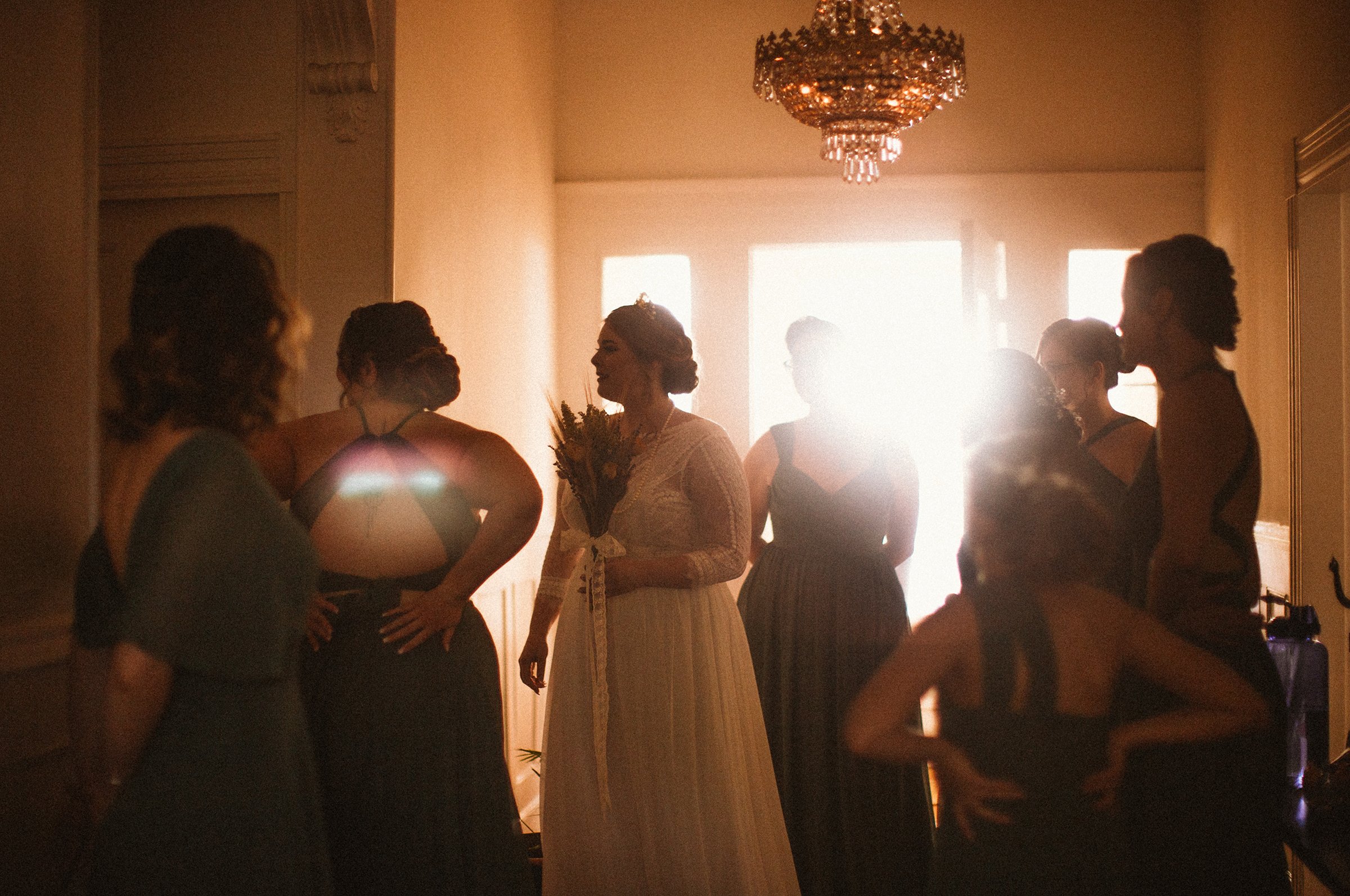 Boston-wedding-bridesmaids-sunset